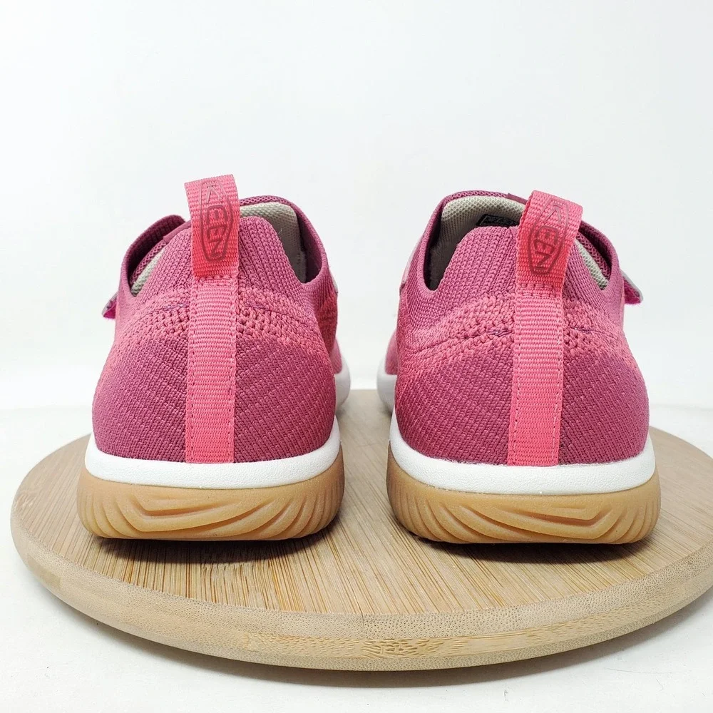 KEEN KNX Knit Shoes‎ Big Kids 6 Pink Low Lightweight Double Straps Girls Boys